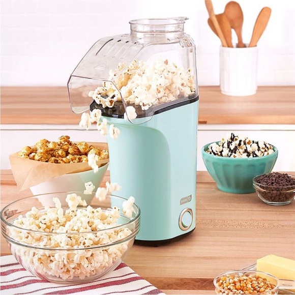 New! DASH Fresh Pop Hot Air Popcorn Maker Makes 16 Cups - Picture 3 of 16